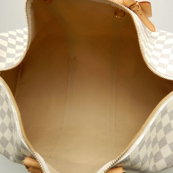 Louis Vuitton Damier Azur Keepall 50 Shoulder Bag - Picture 6 of 7